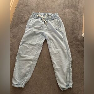 Aerie light denim color cargo